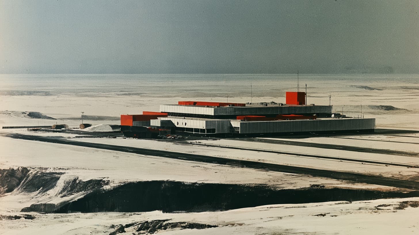 A research building on the prairie